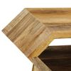 vidaXL Console Table Solid Mango Wood 90x35x76 cm