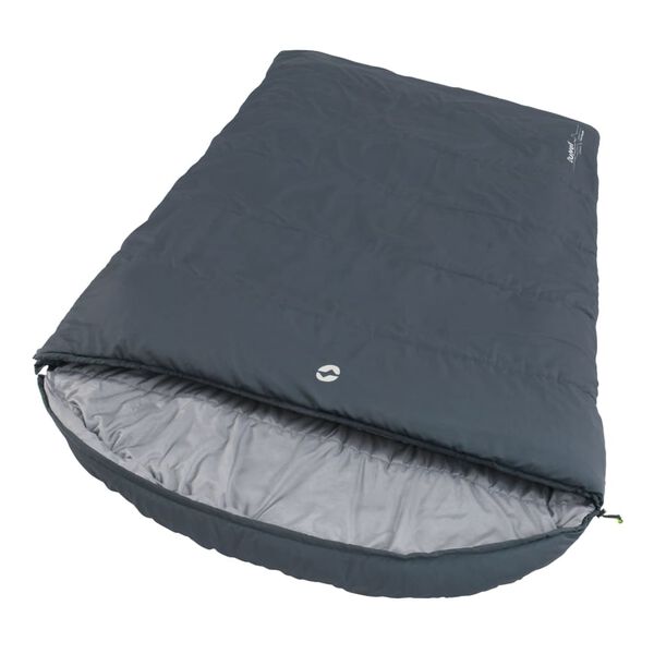 Outwell Double Sleeping Bag Campion Lux Left-Zipper Dark Grey