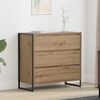 vidaXL Sideboard Artisian Oak 79 x 36 x 75.5 cm Engineered Wood
