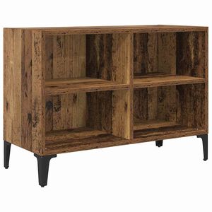 vidaXL TV Cabinet Set Wall-mounted Brown Engineered Wood
