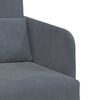 vidaXL Sofa Bed Dark Grey 65 x 80 x 83 cm Velvet