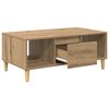 vidaXL Coffee Table Artisan Oak 90 x 50 x 26.5 cm Engineered Wood