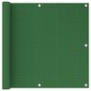 vidaXL Balcony Screen Light Green 90x600 cm HDPE