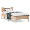 vidaXL Bed Frame without Mattress 100x200 cm Solid Wood Pine