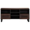 vidaXL TV Cabinet Brown 100x34x46 cm Solid Wood Mango