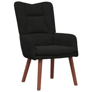 vidaXL Armchair Black 63 x 67 x 94 cm Velvet