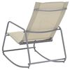 vidaXL Garden Swing Chair Cream 95x54x85 cm Textilene