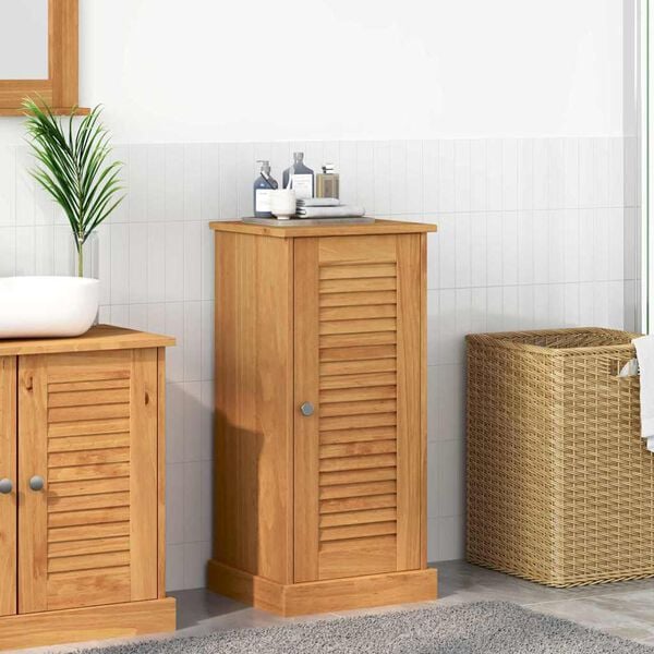 vidaXL Bathroom Cabinet VIGO Brown and Honey Brown 37.5 x 34 x 80 cm