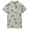 Kids' Shirt Light Khaki Melange 92