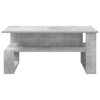 vidaXL Coffee Table Concrete Grey 90 x 50 x 40 cm Engineered Wood