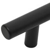 vidaXL Cabinet Handles 5 pcs Black 224 mm Stainless Steel