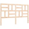 vidaXL Bed Frame without Mattress King Size Solid Wood Pine