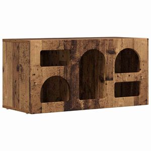 vidaXL TV Cabinet Old Wood 80 x 35 x 40 cm Engineered Wood