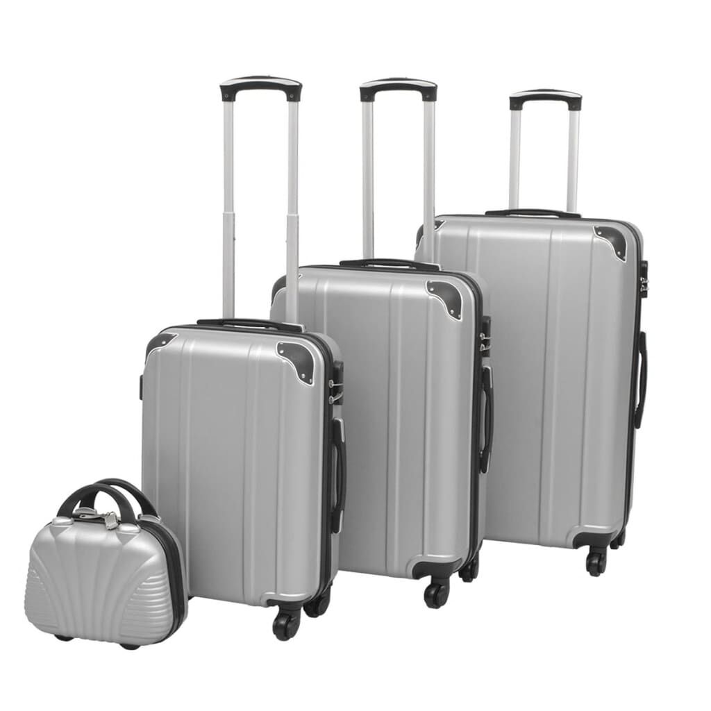 Silver trolley bag shop
