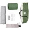 vidaXL Instant Tent Folding ALTA Green 458 x 458 x 230 cm Steel