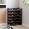 vidaXL Wine Rack for 36 Bottles PP Stackable