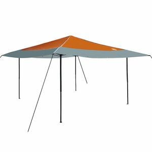 vidaXL Pop-up Canopy Tent Orange 400 x 400 cm Fabric