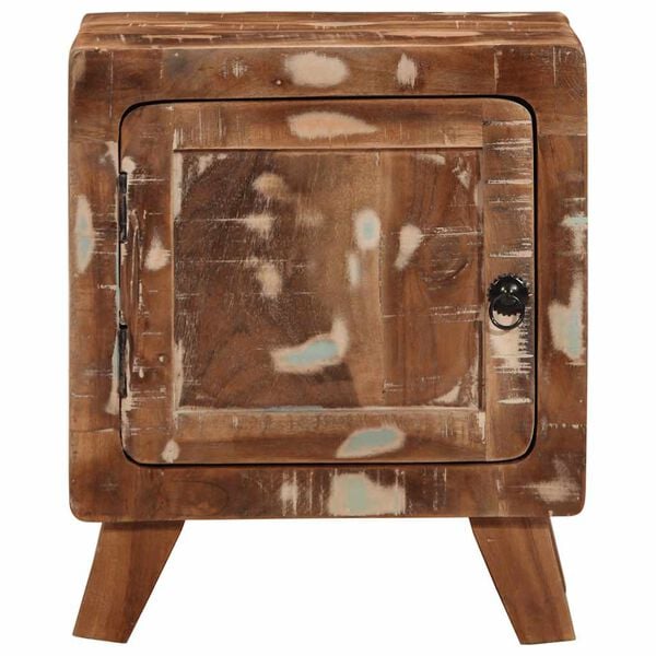 vidaXL Bedside Cabinet 40x32x46 cm Solid Wood Reclaimed