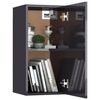 vidaXL 7 Piece TV Cabinet Set High Gloss Grey Engineered Wood