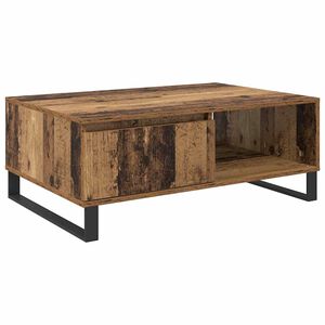 vidaXL Coffee Table Old Wood 90 x 60 x 35 cm Engineered Wood