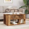 vidaXL Coffee Table Old Wood 80 x 50 x 40 cm Engineered Wood