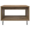 vidaXL Coffee Table Artisan oak 60 x 50 x 40 cm Engineered wood