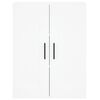 vidaXL Wall Mounted Cabinets 2 pcs White Engineered Wood