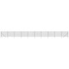 vidaXL Wire Mesh Fence Anthracite 2.2x25 m Galvanised Steel