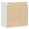 vidaXL Kitchen Wall Cabinet Kalmar White Engineered Wood