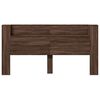 vidaXL Headboard Brown Oak 200 x 16.5 x 103.5 cm Engineered Wood