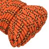 vidaXL Boat Rope Orange 5 mm 50 m Polypropylene