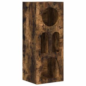 vidaXL Sideboard Smoked Oak 40 x 35 x 100.5 cm Engineered Wood
