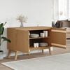 vidaXL Sideboard OLDEN Brown 114x43x73.5 cm Solid Wood Pine