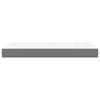 vidaXL Pocket Spring Bed Mattress Grey 120 x 190 cm Polyester