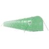 vidaXL Greenhouse with Steel Frame Green 40 m&sup2; 20x2x2 m