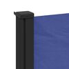 vidaXL Retractable Side Awning Blue 120x500 cm