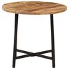 vidaXL Coffee Table 45x45x40 cm Solid Wood Mango and Iron