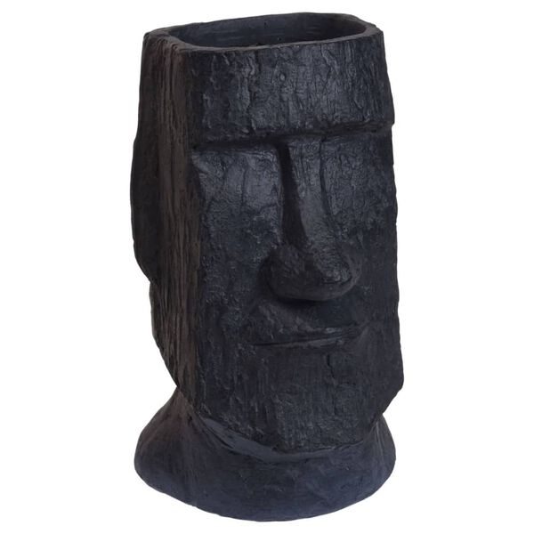 ProGarden Flowerpot Easter Island Figure 25x25.5x43 cm Anthracite