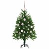 vidaXL Christmas Tree with 150 LEDs with Stand Green 120 cm PE
