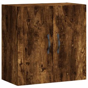 vidaXL Wall Cabinet Smoked Oak 60x31x60 cm Engineered Wood