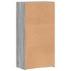 vidaXL File Cabinet Grey Sonoma 60x32x115 cm Engineered Wood