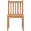 vidaXL Garden Chairs 8 pcs Solid Teak Wood