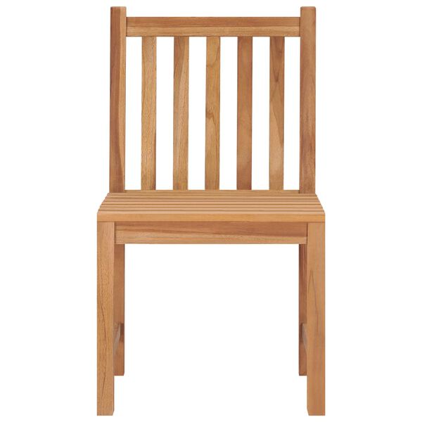 vidaXL Garden Chairs 8 pcs Solid Teak Wood
