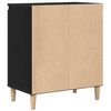 vidaXL Sideboard Black 60 x 35 x 70 cm Engineered wood