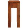 vidaXL Console Table 80x35x75 cm Solid Wood Acacia