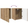 vidaXL TV Cabinet Set Wall-mounted 3 pcs Artisan Oak Engineered Wood