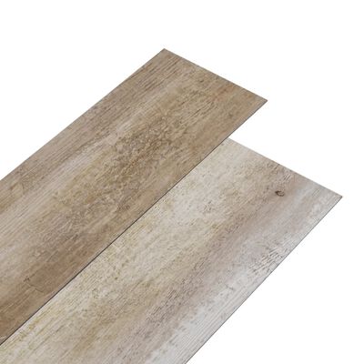 vidaXL Non Self-adhesive PVC Flooring Planks 5.26 m² 2 mm Wood Wash