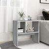 vidaXL Side Table Grey Sonoma 50x30x50 cm Engineered Wood