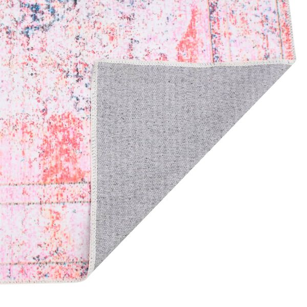 vidaXL Printed Rug Washable Foldable Multicolour 160x230 cm Polyester