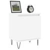 vidaXL Bedside Cabinets 2 pcs White 40x30x50 cm Engineered Wood